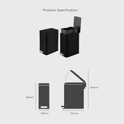 MSlim Pedal Bin