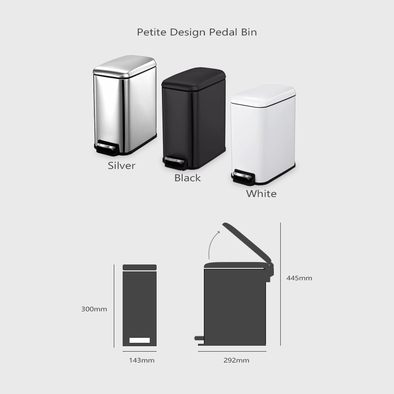 MSlim Pedal Bin